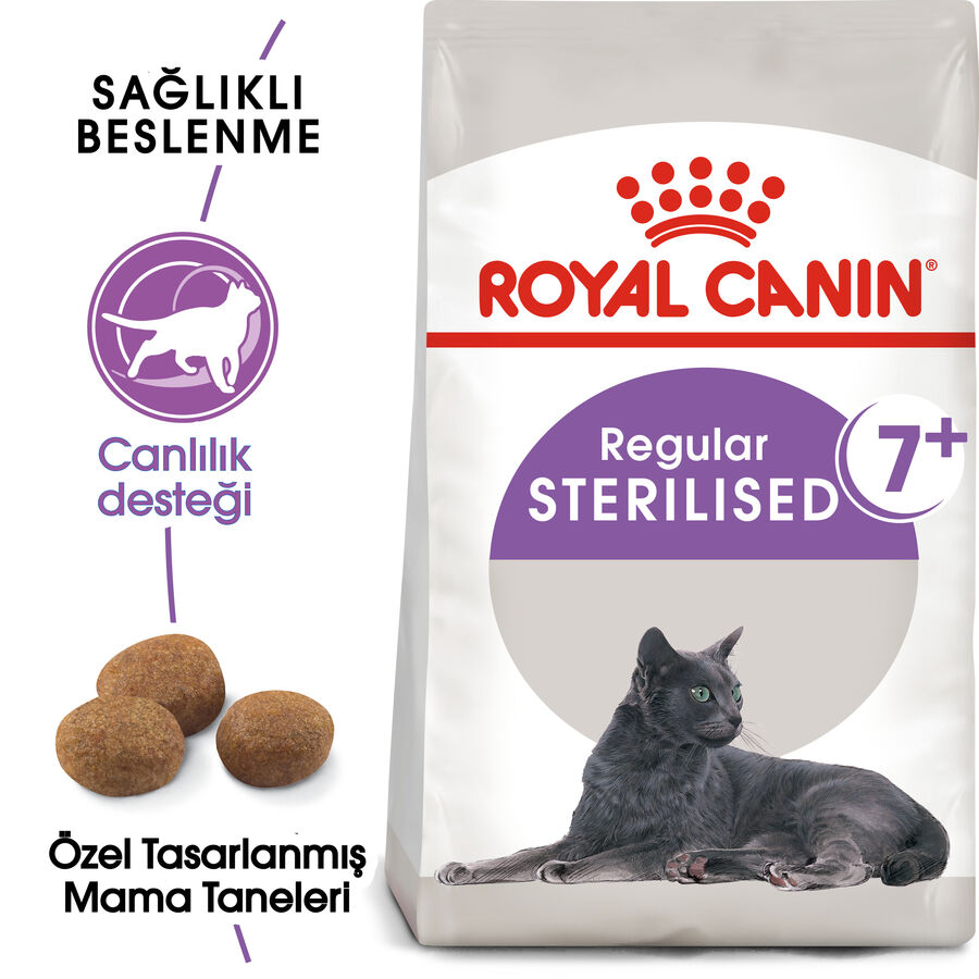 Royal Canin Sterilised +7 Kısırlaştırılmış 7 Yaş Üzeri Kedi Maması 1,5kg