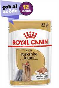 ROYAL CANIN - Royal Canin Yorkshire Terrier Adult Köpek Konservesi 12x85gr (12li)