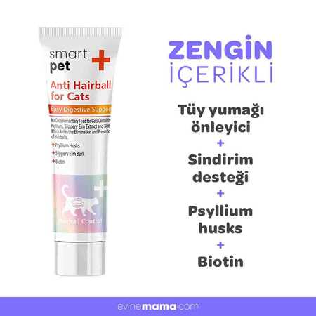 Smartpet + Hairball Malt Kedi Macunu 100ml - Thumbnail