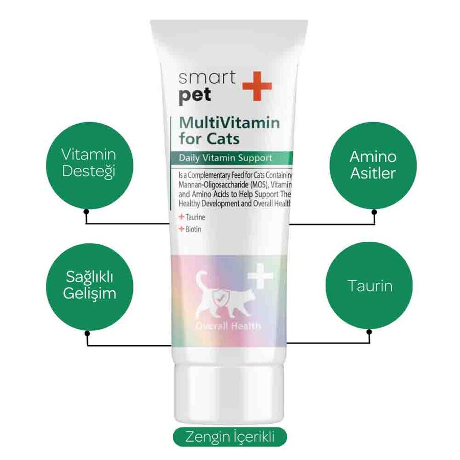 Smartpet + Multivitamin Kedi Macunu 100ml