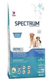 SPECTRUM - Spectrum Derm 26 Hypo-Allergenic Balıklı Yetişkin Köpek Maması 12kg