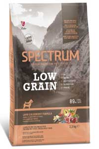 SPECTRUM - Spectrum Düşük Tahıllı Kuzulu, Yaban Mersinli Küçük Irk Yetişkin Köpek Maması 2.5kg