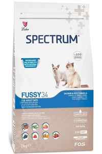 SPECTRUM - Spectrum Fussy 34 Somonlu Yetişkin Kedi Maması 2kg