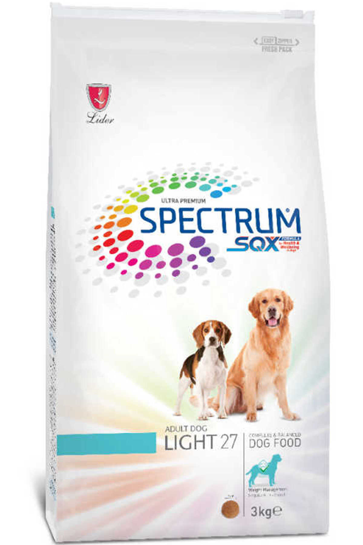 Spectrum Light 27 Tavuklu Yetiskin Kopek Mamasi 3kg Evinemama