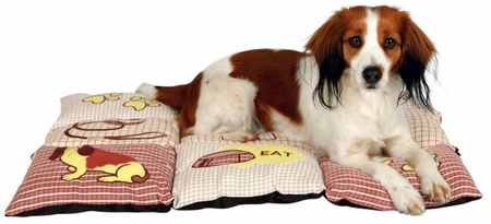 TRIXIE - Trixie Köpek Yastığı ve Yatağı 80x55cm Kırmızı/Bej