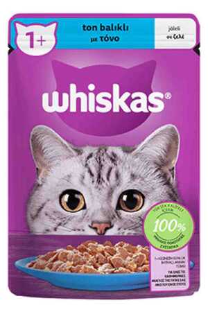 WHISKAS - Whiskas Ton Balıklı Jöleli Yetişkin Kedi Konservesi 85gr